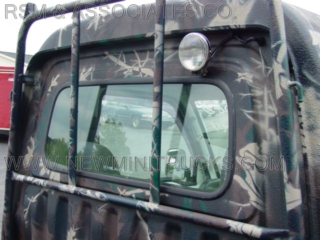 rear window of a truck